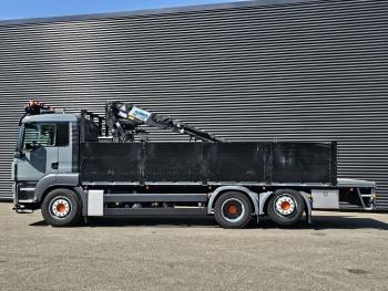 MAN TGS 26.360 / 6X2-4 BL / KENNIS ROLLER CRANE / KRAN